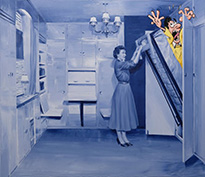 Artwork by Paco Pomet on exhibition at Richard Heller Gallery in Santa Monica, CA, March 30 - May 4, 2024, 040124