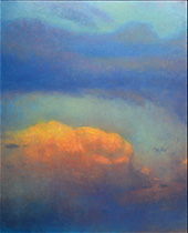 Landscape paintings by Rich Bowman on exhibition at Craighead Green Gallery in Dallas, April 6 - May 18, 2024, 040424