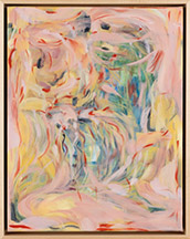 Abstract painting by Sol Kordich exhibition at Mariane Ibrahim Gallery in Chicago, May 29 - July 6, 2024, 062724