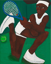 Painting by Alvin Armstrong on exhibition at Anna Zorina Gallery in New York, November 14 - December 21, 2024, 120924