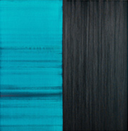 Abstract painting by Callum Innes on exhibition Berggruen Gallery in San Francisco, November 15 - January 9, 2025, 120224