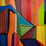 Painting by Cynthia Rojas on exhibition at Kathryn Markel Gallery in New York, October 17 - November 23, 2024, 102424