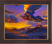 Landscape painting by Dale Terbush available from Blue Rain Gallery in Durango, Colorado, December 2024, 120224