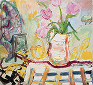 Still life painting by Darius Yektai on exhibition at Grenning Gallery in Sag Harbor, New York, November 23 - January 5, 2025, 121024