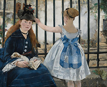 Painting by Edouard Manet from 1873 on exhibition at The National Gallery of Art in Washington, DC, September 8 - January 19, 2025, 120824