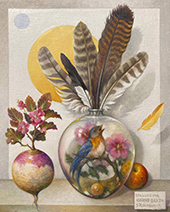 Still life painting by Guy Robinson on exhibition at Spalding Nix Fine Art in Atlanta, Georgia, November 15 - January 10, 2025, 121424