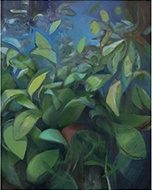 Painting by Jane Barrow on exhibition at Duane Reed Gallery in St. Louis, MO, December 13 - January 25, 2025, 120124