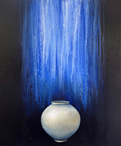 Painting by Lynda Lowe on exhibition at Gail Severn Gallery, Ketchum, Idaho, December 6 - February 1, 2025, 120324