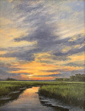 Landscape painting by Mark Kelvin Horton available from The Red Piano Art Gallery in Bluffton, South Carolina, December 2024, 120224