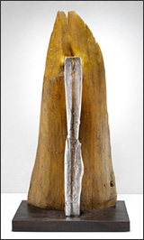 Sculpture by Parks Anderson on exhibition at Traver Gallery in Seattle, November 7 - December 21, 2024, 120724