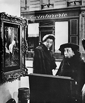 Black and white photograph by Robert_Doisneau on exhibition at Catherine Couturier Gallery in Houston, December 7 - January 11, 2025, 121424