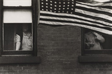 Black & white photograph by Robert Frank dated 1955 on exhibition at Museum of Modern Art, New York, September 15 - January 11, 2025, 112624