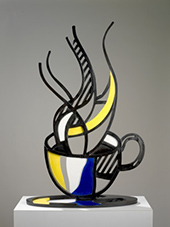 Sculpture by Roy Lichtenstein on display at the Margulies Collection in Miami, Florida, November 13 - April 26, 2025, 102924