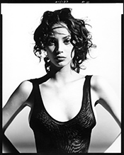 Photography of Christy Turlington by Arthur Elgort on exhibition at Fahey Klein Gallery in Los Angeles, CA, March 6 - May 3, 2025, 020125