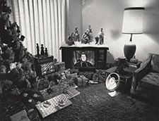 Black and white photograph by Bill Owens on exhibition at The National Gallery of Art in Washington, DC, through April 6, 2025, 020225