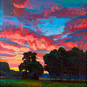 Landscape painting by Charles Basham on exhibition at Jerald Melberg Gallery in Charlotte, NC, January 11 - February 22, 2025, 010525