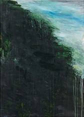 Abstract painting by Cy Twombly on exhibition at Gagosian Gallery in New York, January 23 - March 22, 2025, 020325