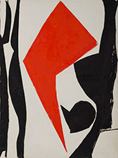 Abstract pinting by Edward Zutrau on exhibition at LewAllen Galleries in Santa Fe, February 28 - March 29, 2025, 030825