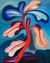 Painting by Hayal Pozanti on exhibition at Jessica Silverman in San Francisco, April 15 - May 31, 2025, 041725
