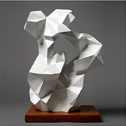 Sculpture by Jud Bergeron on exhibition at Nancy Toomey Fine Art in San Francisco, January 29 - March 29, 2025, 020425