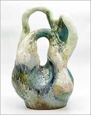 Sculpture by Karli Pendergraft available from Odyssey Gallery of Ceramic Arts in Asheville, NC, 010525