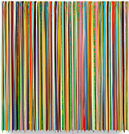 Painting by Markus Linnenbrink on exhibition at Miles McEnery Gallery in New York, March 20 - May 3, 2025, 031425