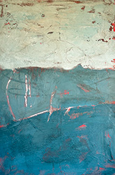 Abstract painting by Sherrie Newman on exhibition at  Gallery Mack in Seattle, WA, May 1 - June 27, 2025, 042425