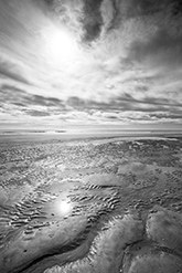 Black and white seascape photograph by Tripp Smith on exhibition at Smith Fine Art in Charleston, South Carolina, March 7 - 24, 2025, 030625