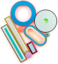Artwork by Beverly Fishman on exhibition at Miles McEnery Gallery in New York, May 8 - June 21, 2025, 050525