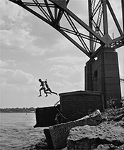 Black and white photograph by Bill Rauhauser available from Hill Gallery in Birmingham, Michigan, August 2025, 080425