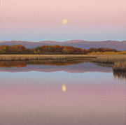 Landscape painting by Brett Scheifflee on exhibition at Korologos Gallery, Basalt, Colorado, June 7 - 28, 2025, 052825