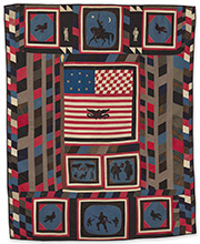 Civil War Quilt in major exhibition at Frist Art Museum in Memphis, Nashville, June 27 - October 12, 2025, 072925