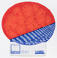 Unique digital drawing  by Drew Bacon on exhibition at Josh Pazda Hiram Butler in Houston, Texas, May 17 - July 26, 2025, 071725