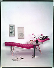 Photograph of mid century modern furniture and much more on exhibition at the Cranbrook Art Museum in Bloomfield Hills, Michigan, June 14 - September 21, 2025, 080425