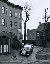 Black and White photograph by George Tice on exhibition at Joseph Bellows Gallery in La Jolla, CA, June and July 2025, 052825