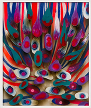Abstract painting by Jeremy Stenger on exhibition at Kristen Lorello in New York, July 25 - August 15, 2025, 080825