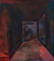 Painting by Grace Bromley on exhibition Megan Mulrooney Gallery in Los Angeles, CA, July 12 - August 30, 2025, 080625