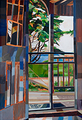 Painting by Jay Stern on exhibition at Andrew Reed Gallery in Miami, Florida, April 19 - May 24, 2025, 051525