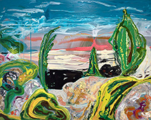Painting by Jennifer Anne Bennett on exhibition at R.B. Stevenson Gallery in La Jolla, CA, May 3 - 31, 2025, 052825