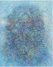 Abstract art by Joe Park on exhibition at Elizabeth Leach Gallery in Portland, Oregon, July 17 - August 30, 2025, 080325