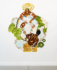 Artwork by Khari Johnson on exhibition at Jonathan Carver Moore in San Francisco, June 6 - August 16, 2025, 072025