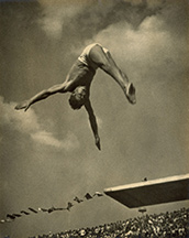 Vintage photograph by Leni Riefenstahl, 1936 Olympics on exhibition at Keith de Lellis Gallery in New York, June 19 - July 31, 2025, 072025
