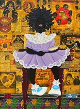 Artwork by Leroy Campbell available from Richard Beavers Gallery in Brooklyn, May 2025, 042725