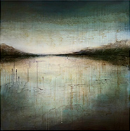 Painting by Lesley Frenz on exhibition at J. Rinehart Gallery in Seattle, August 2 - 27, 2025, 080325