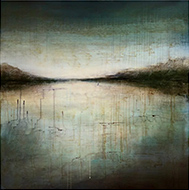 Painting by Lesley Frenz on exhibition at J. Rinehart Gallery in Seattle, August 2 - 27, 2025, 080325