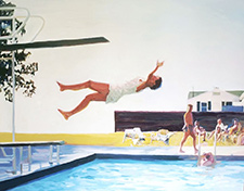 Artwork by Lisa Golightly on exhibition at Julie Nester Gallery in Park City, Utah, June 19 - July 22, 2025, 071725