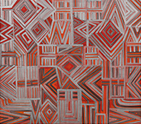 Artwork by Luchita Hurtado on exhibition at Hauser & Wirth in Los Angeles, CA, June 29 - October 5, 2025, 053125