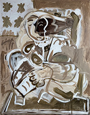 Artwork by Marcos Anzian available from Avant Gallery in Miami Beach, May 2025, 051525