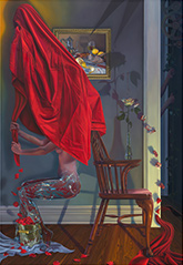 Painting by by Marisa Adesman on exhibition at Anat Ebgi Gallery in Tribeca New York, June 27 - August 8, 2025, 072025