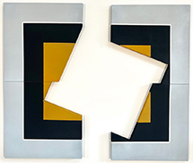 Artwork by Mokha Laget on exhibition at Turner Carroll in Santa Fe, August 15 - September 10, 2025, 080325